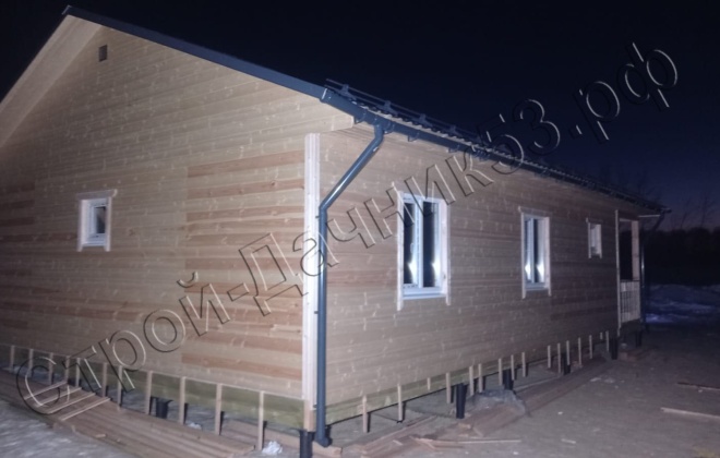 3 Каркасно-щитовой дом Д-6, 12x7.5м, 90  М², Тульская область, Заокский район, деревня Пахомово. (4)